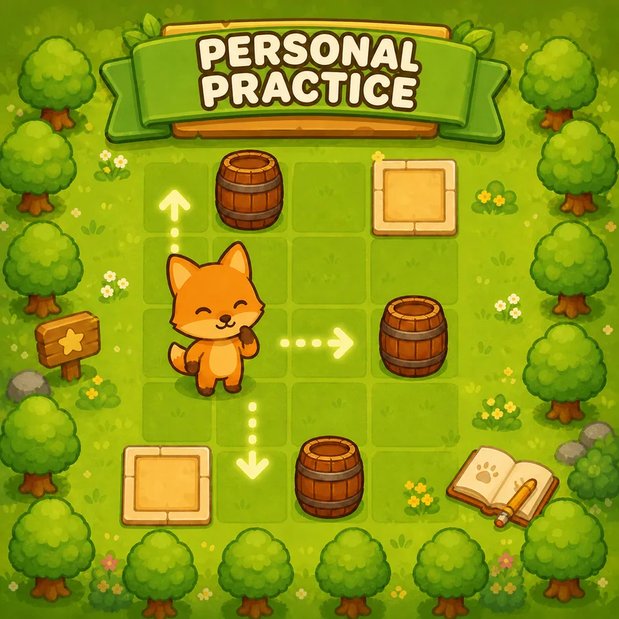 PERSONAL PRACTICE mode artwork